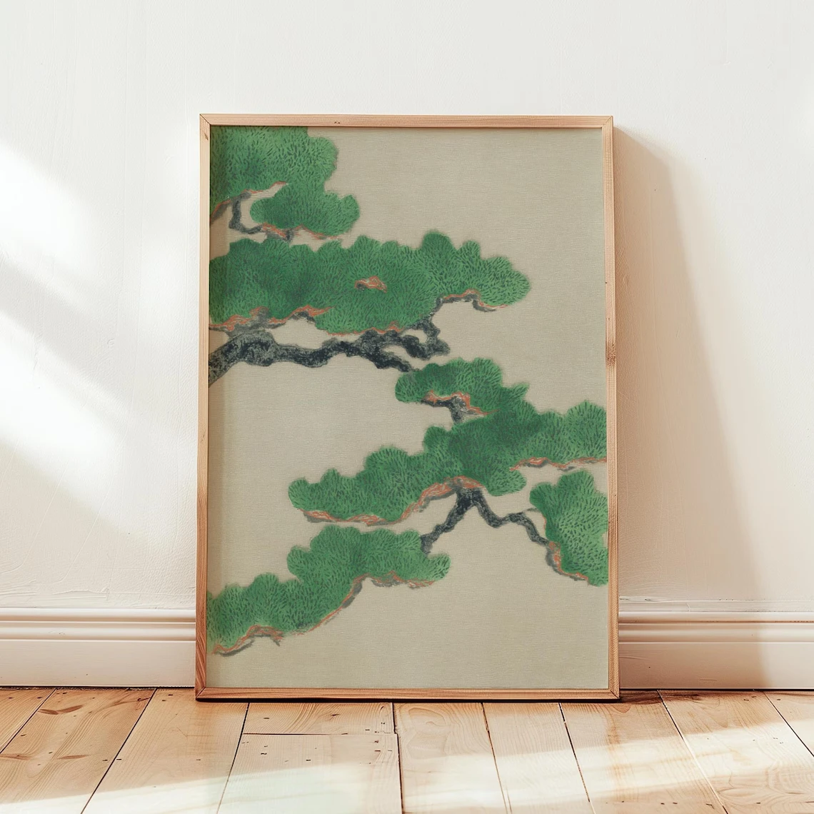 Resin Art Work - Lukisan Dinding Bertema Alam Zen dengan