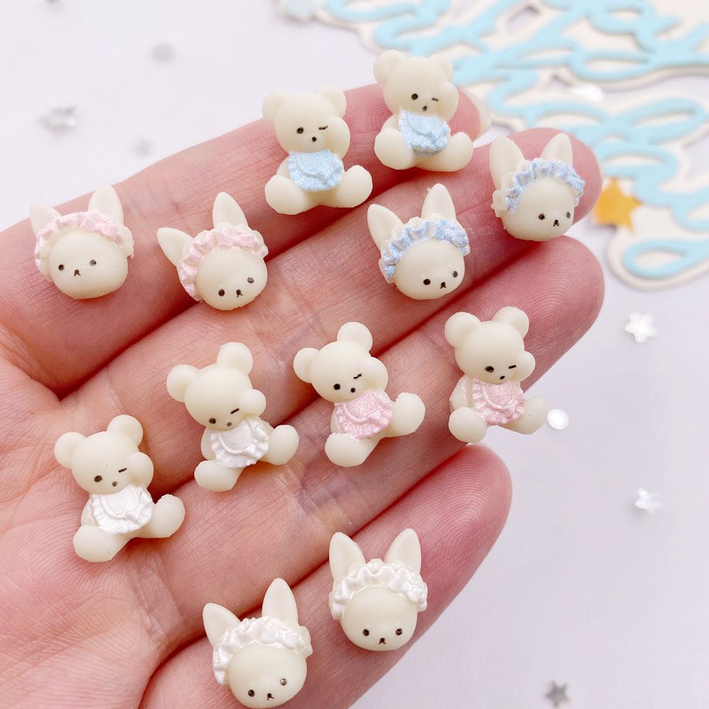30 Buah Resin Kawaii Warna-war - Resin Art Baby ulasan dan harga