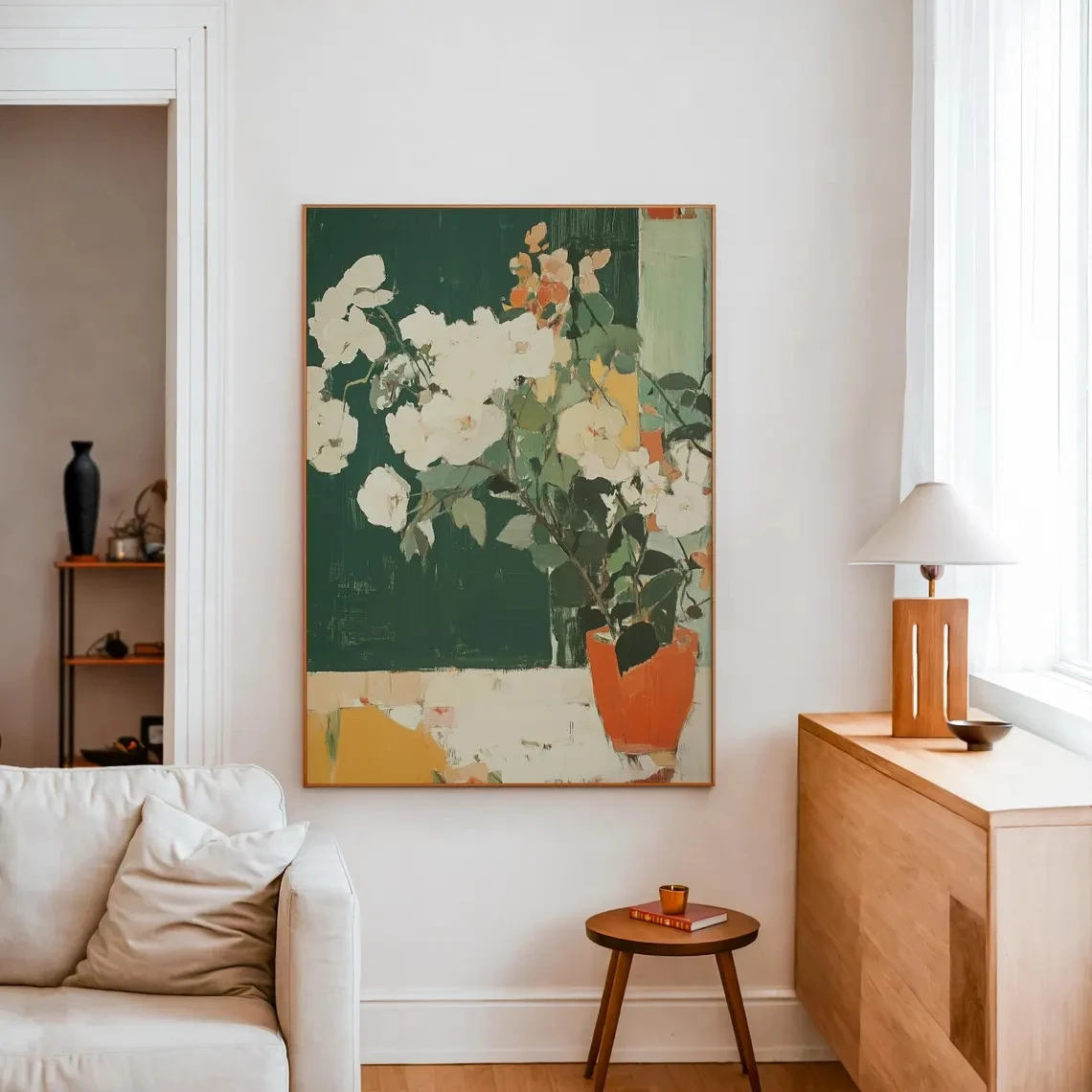 Lukisan Dinding Abstrak dengan - Resin Art Work ulasan dan harga