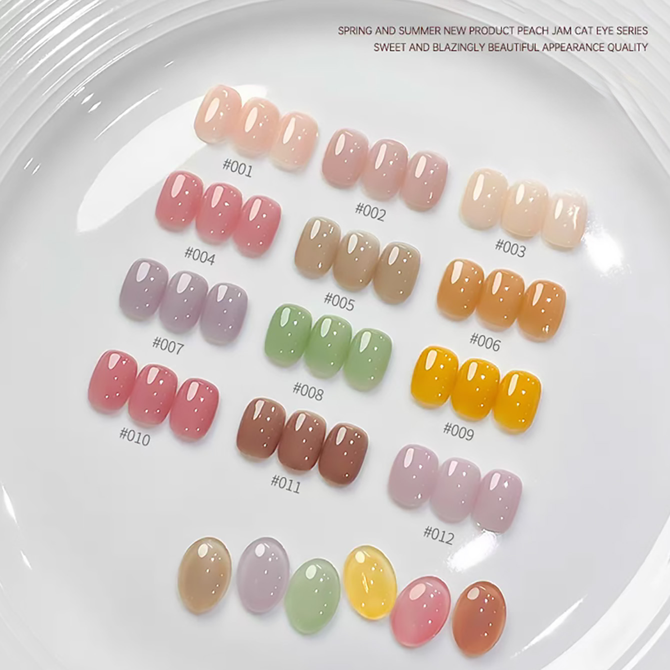 1-12 buah Cat Kuku Gel Seri Ja - Resin Art Equipment ulasan dan harga