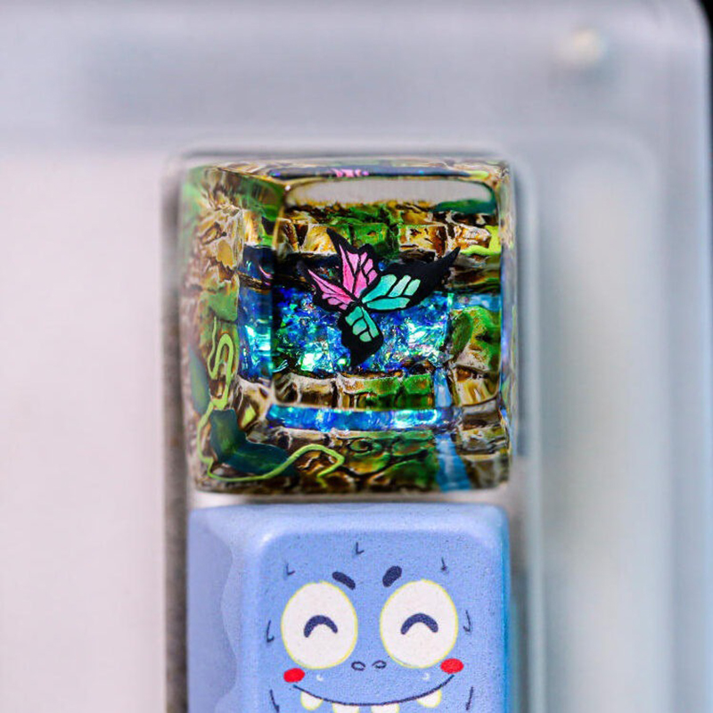 Keycap Resin Organisme, Dekora - Resin Art Baby ulasan dan harga