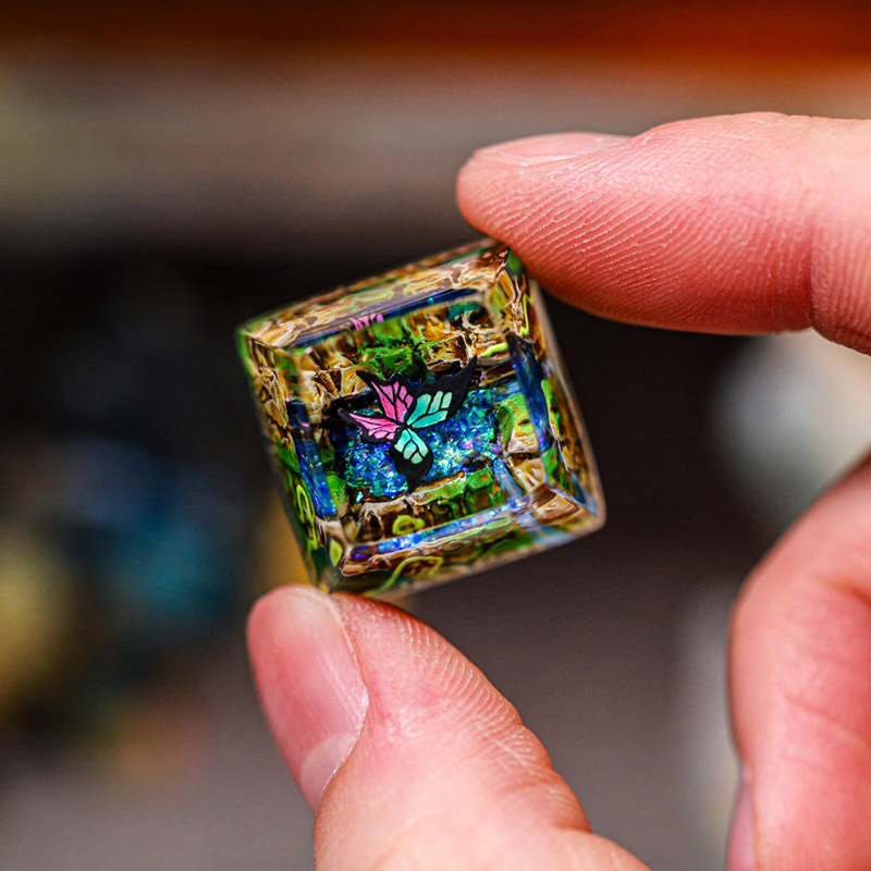 Keycap Resin Organisme, Dekora - Resin Art Baby ulasan dan harga